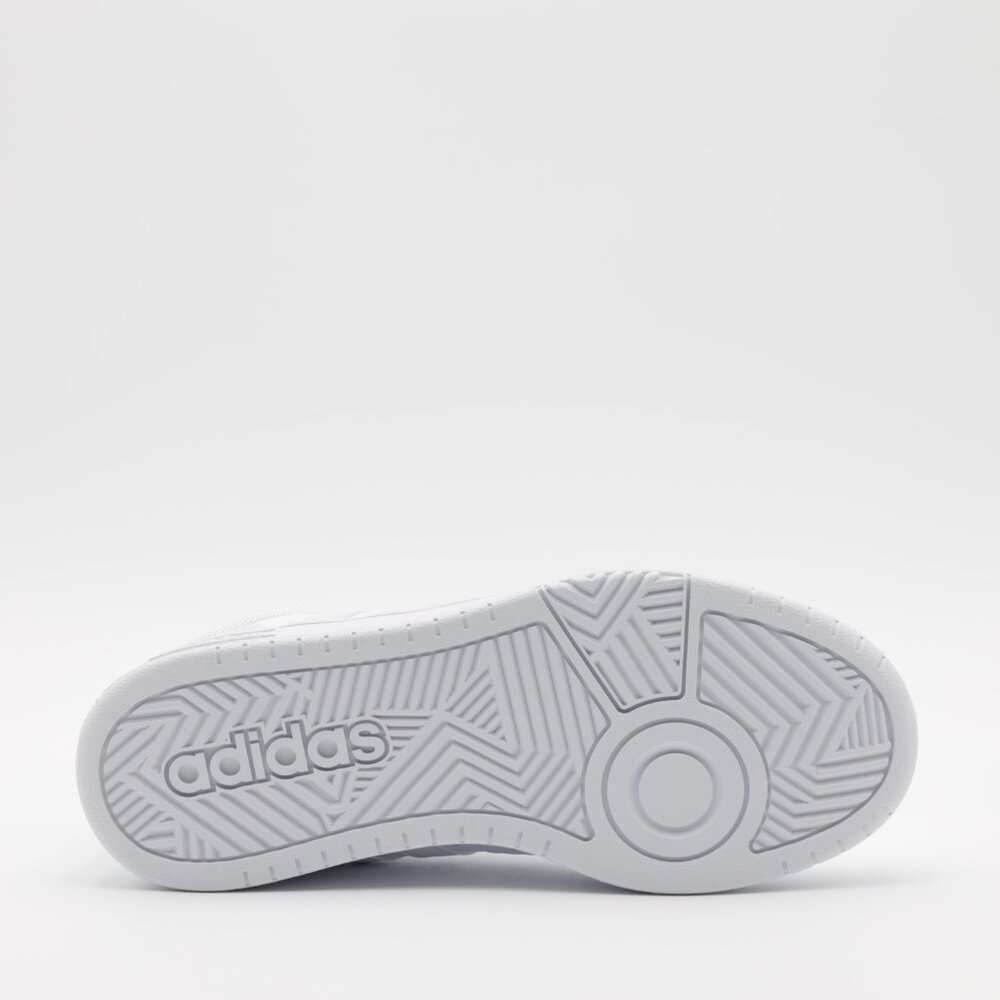 Adidas Women's Basketball Comfort Hoops 3.0‎ Mid Top Classic Shoes White Size 8 - Picture 5 of 12